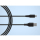 FIXED Liquid Silicone Cable USB-A - USB-C 0,3m 60W (czarny) - 1484706 - zdjęcie 3